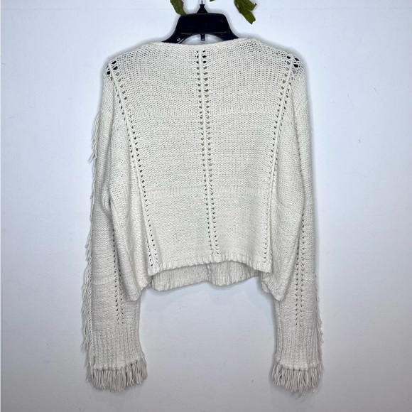 3.1 Phillip Lim Wool/Cashmere Blend Fringe Sweater - Picture 7 of 11